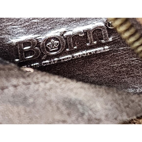 BORN Natasha Leather Boots Size 7 Brown QUALITY - Picture 11 of 12